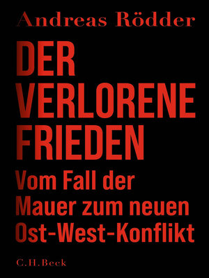 cover image of Der verlorene Frieden